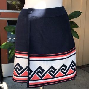 Pixley Sweater Skirt Faux wrap